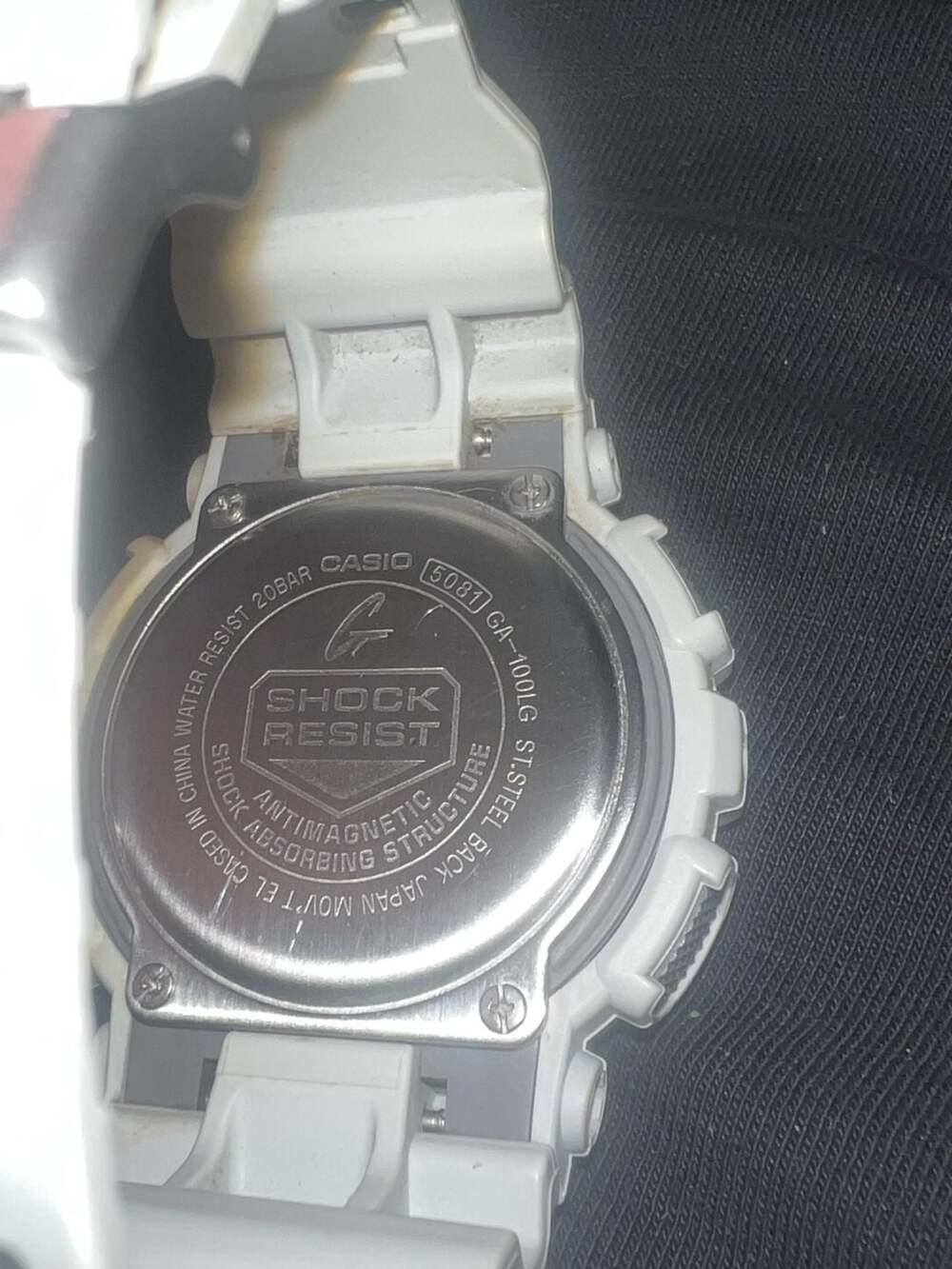Casio G-Shock GA-100LG Grey Analog-Digital Watch - Picture 5 of 5